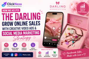 How ClickNexa Helped The Darling Grow with Video Ads & SMM