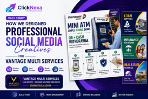 How We Designed Professional Social Media Creatives for Vantage Multi Services