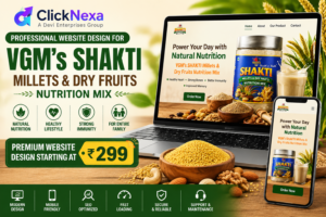 VGM’s SHAKTI Website Design for Just ₹299