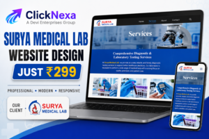 Surya Medical Lab Website Design for Just ₹299