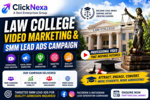 Law College Video Marketing & Lead Generation Campaign