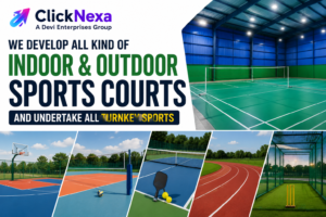 How ClickNexa Helped a Sports Infrastructure Company Build Brand Visibility Through Digital Marketing